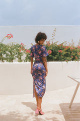 Daphne Rose Blue Party Dress