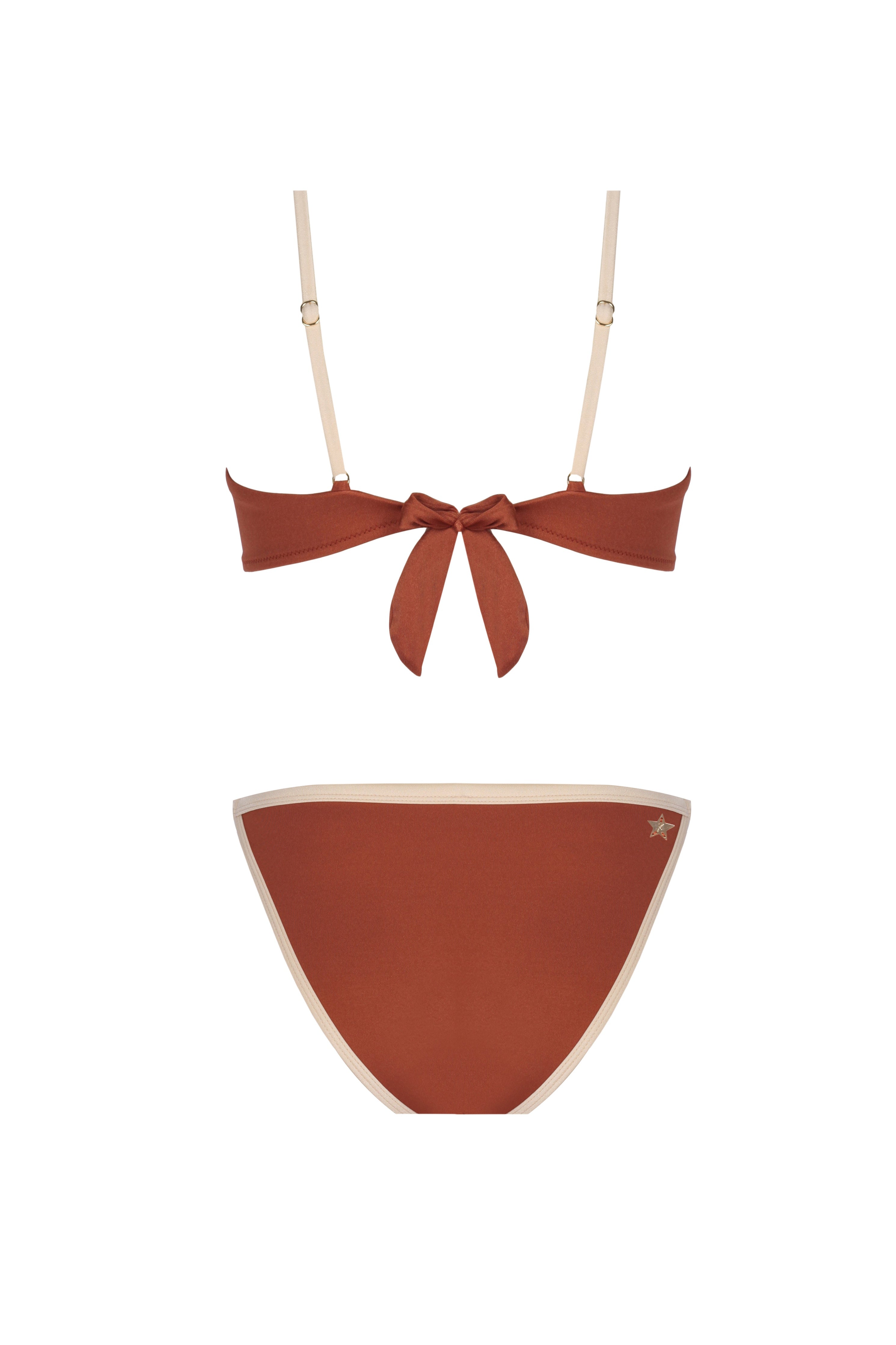 BARI BIKINI BOTTOM - CINNAMON