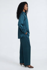 SILK PYJAMAS the LADY TEAL ECLIPSE