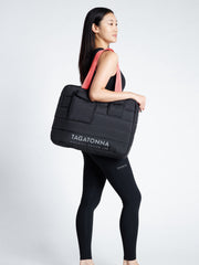 TAGATONNA Pilates Puffer Bag -Black