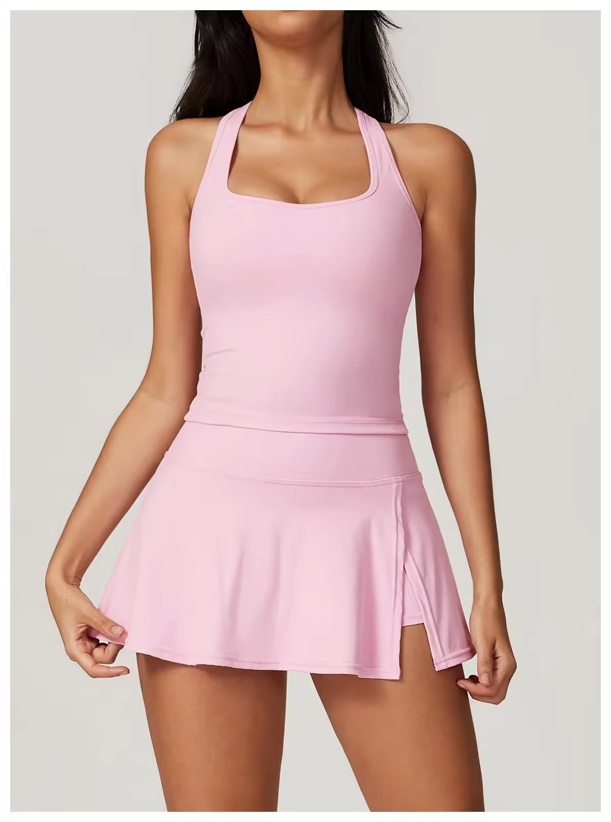 Lightweight Cropped Sports Top