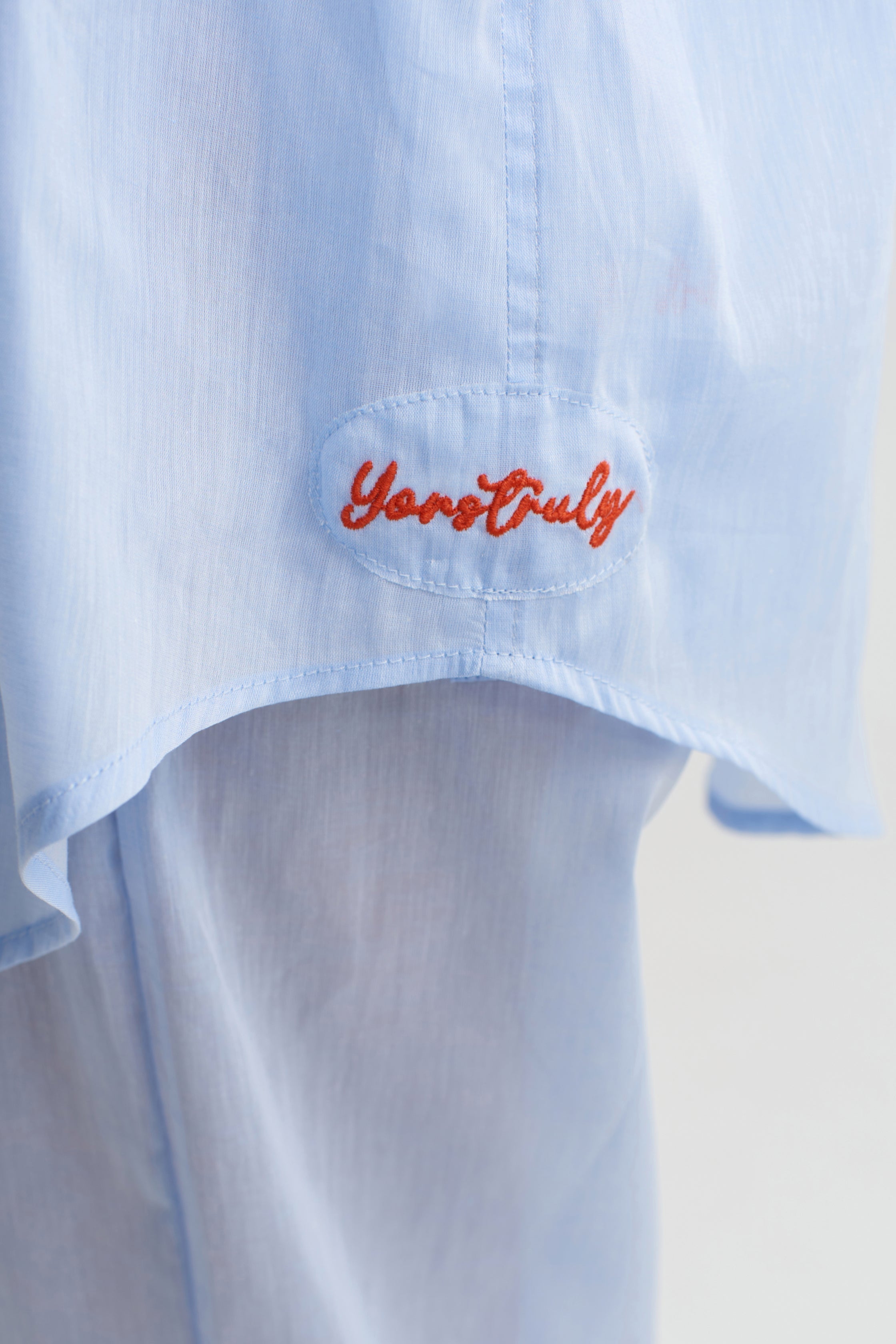 LOUNGE SHIRT - SKY BLUE