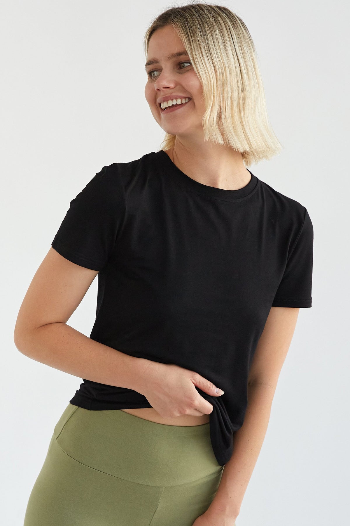Bamboo Crew Neck Tee