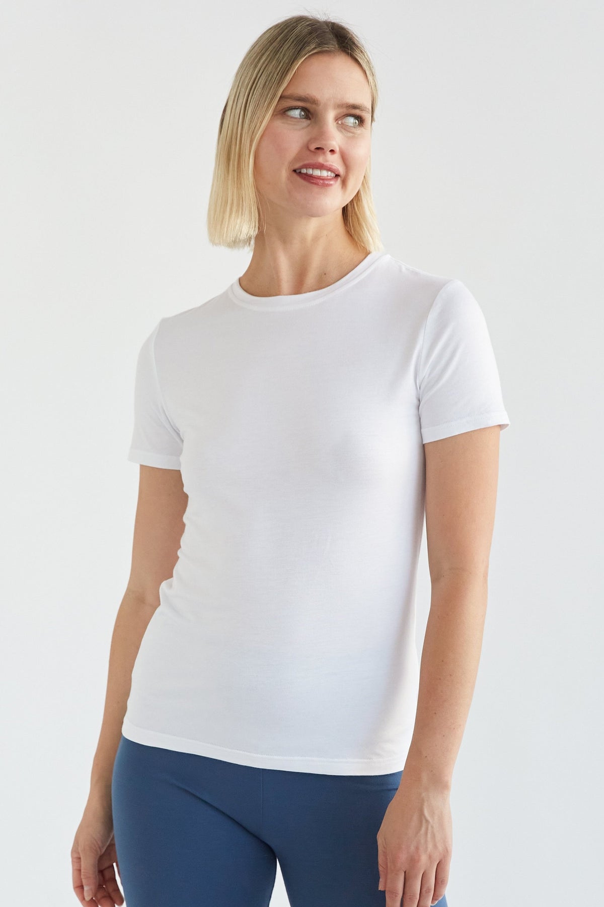 Bamboo Crew Neck Tee