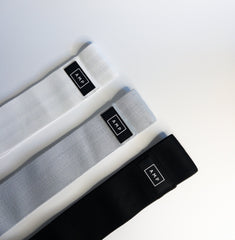 Loop Fabric Resistance Bands Set of 3