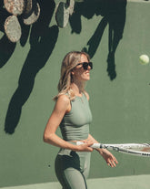 Sustainable Activewear Remi Top Sage