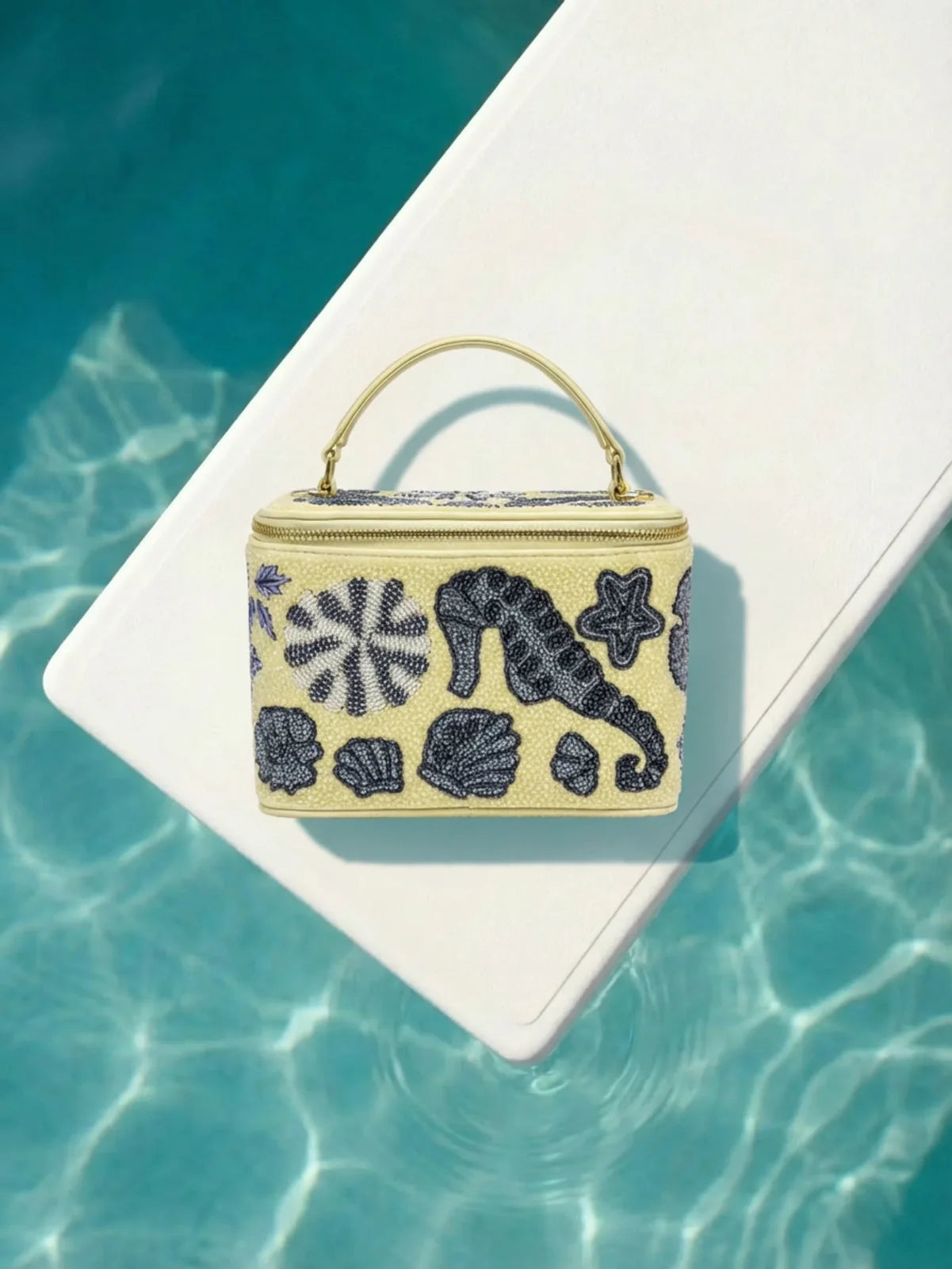 New Orleans Box Bag in Yellow