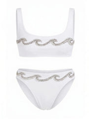 Wave Bikini Top Multi Color