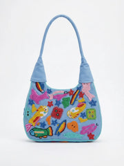 Arizona Shoulder Blue Bag