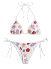 Helia Beaded Bikini Bottom Daphne X Oceanus