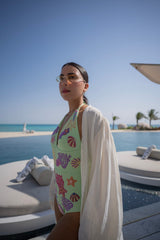 Oceanus X the Red Sea Waves Swimsuit موج