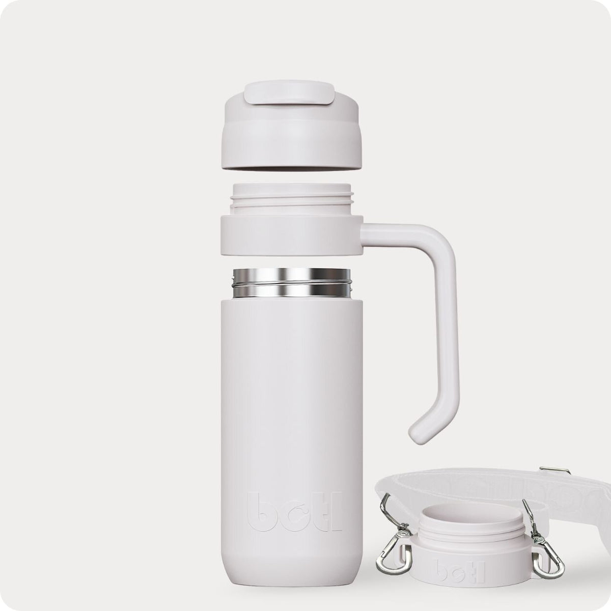 Insulated Travel Mug 400ml Leakproof Coffee Cup Stainless Steel BPA-Free | BOTL