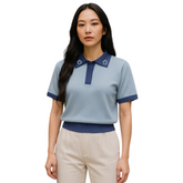 Penny Polo in Sunday Blue