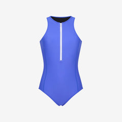 Yemaya One Piece Sleeveless Swimsuit ― Cobalt Blue