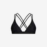Bikini Top Cross ― Black