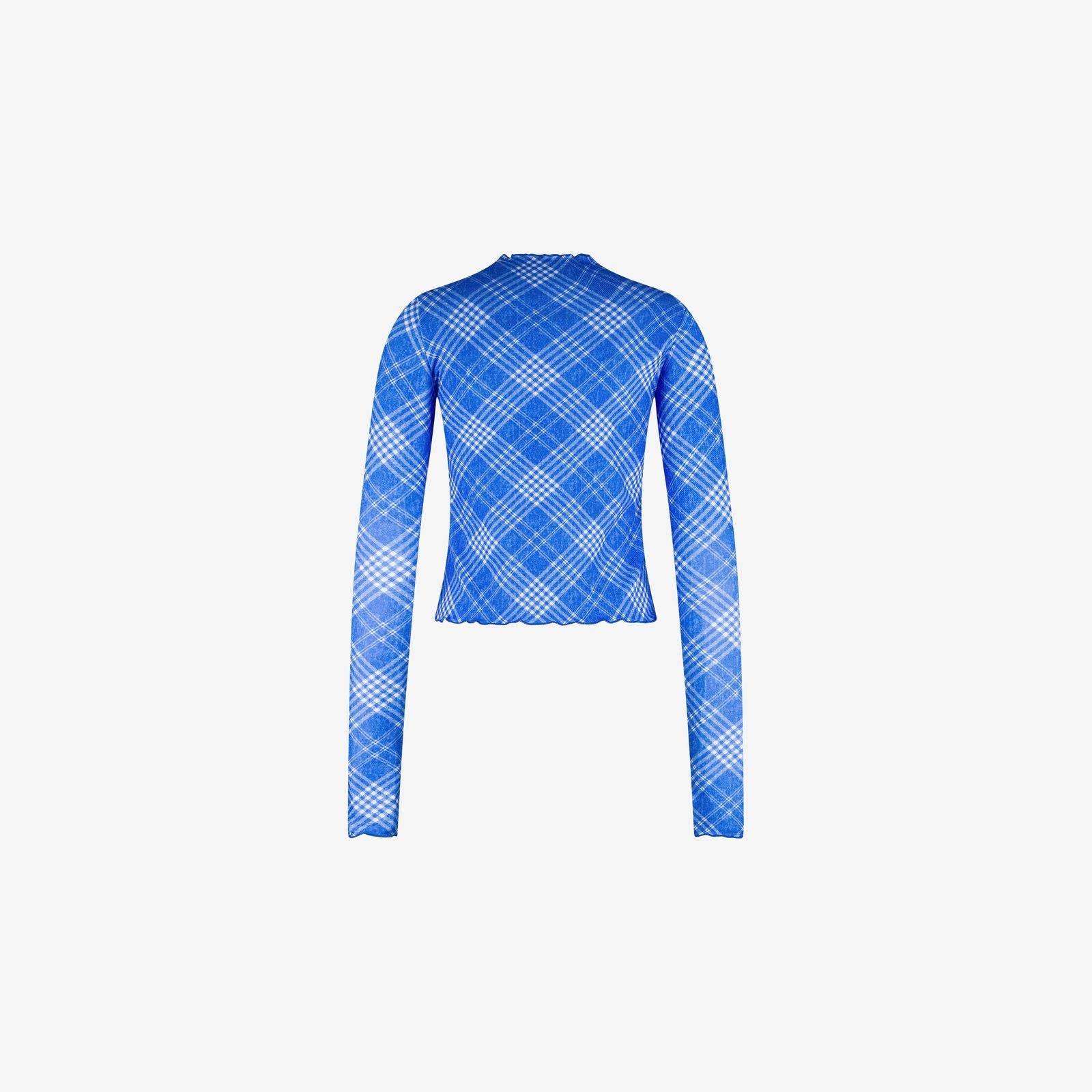 Rash Guard ― Blue Check