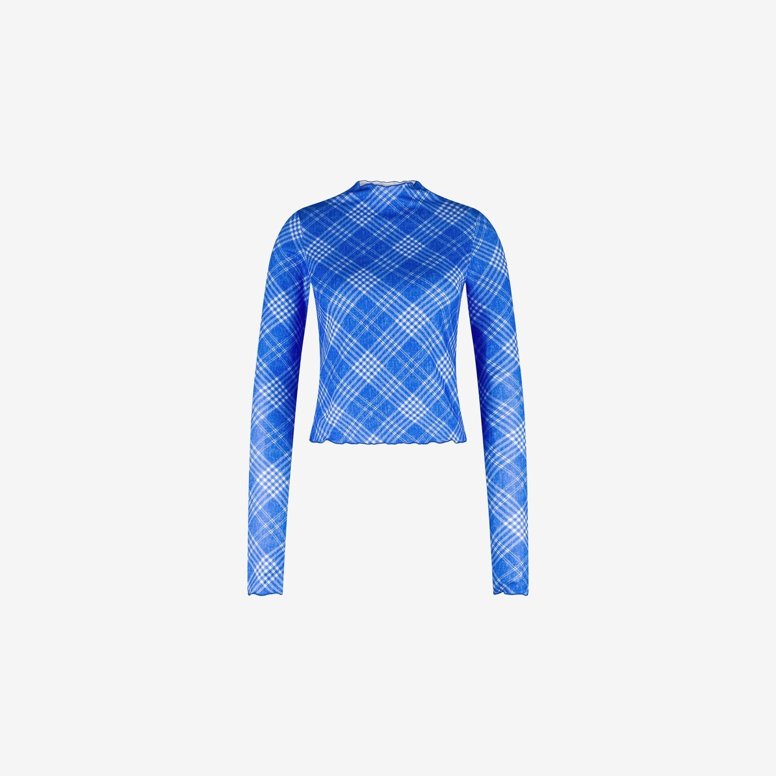 Rash Guard ― Blue Check