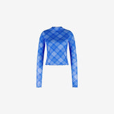 Rash Guard ― Blue Check