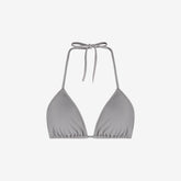 Bikini Top Triangle ― Seal Grey