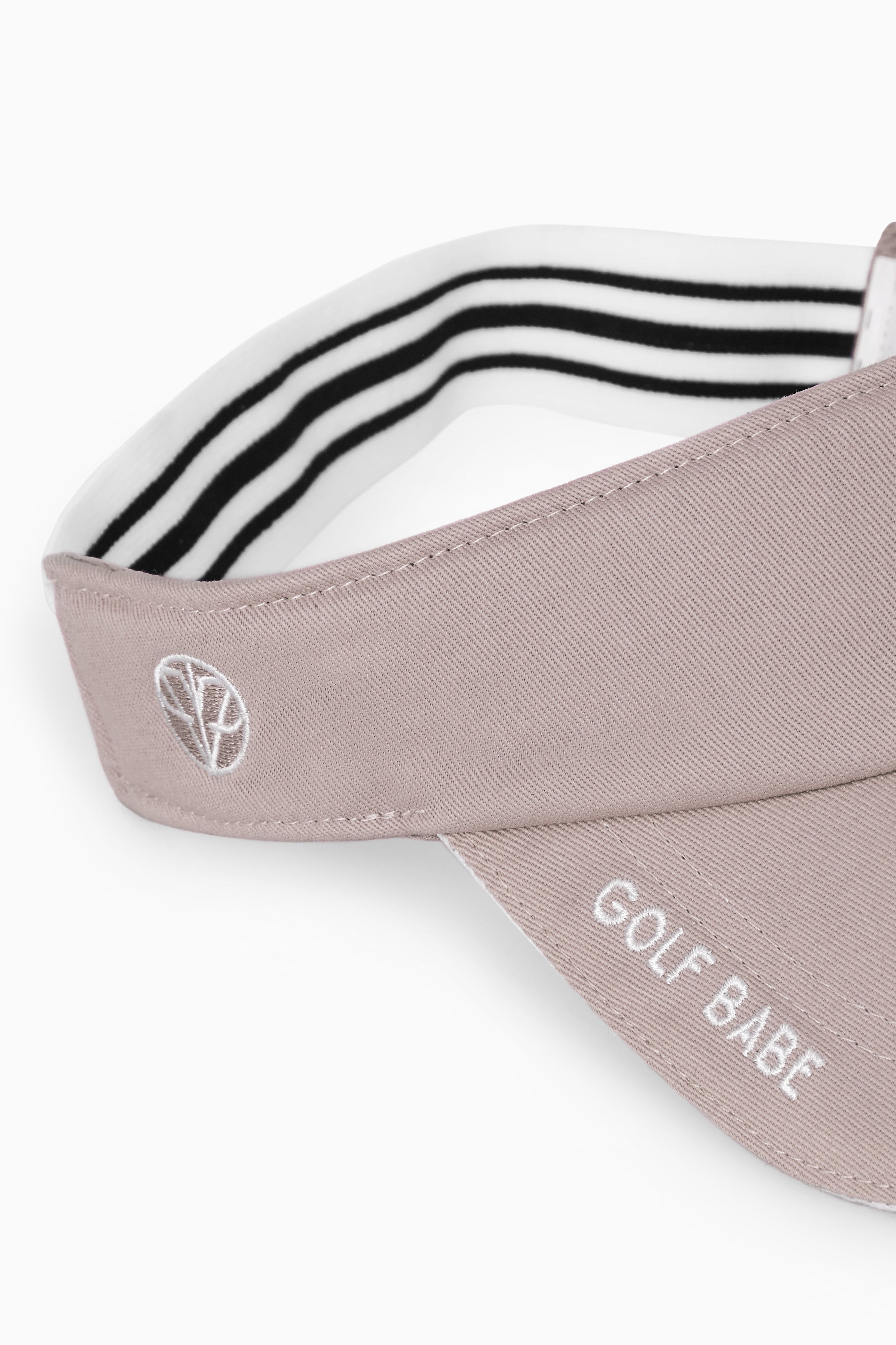 Golf Babe Visor- Taupe
