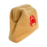 Crab Straw Clutch