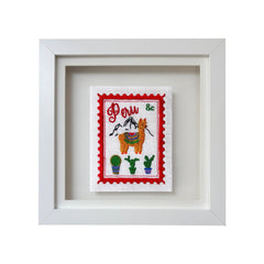 Peru Postage Stamp Artwork