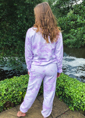Tie-Dye Lavender Joggers