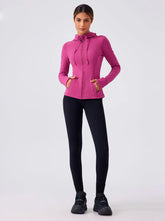 Women Fitness Zip Jacket