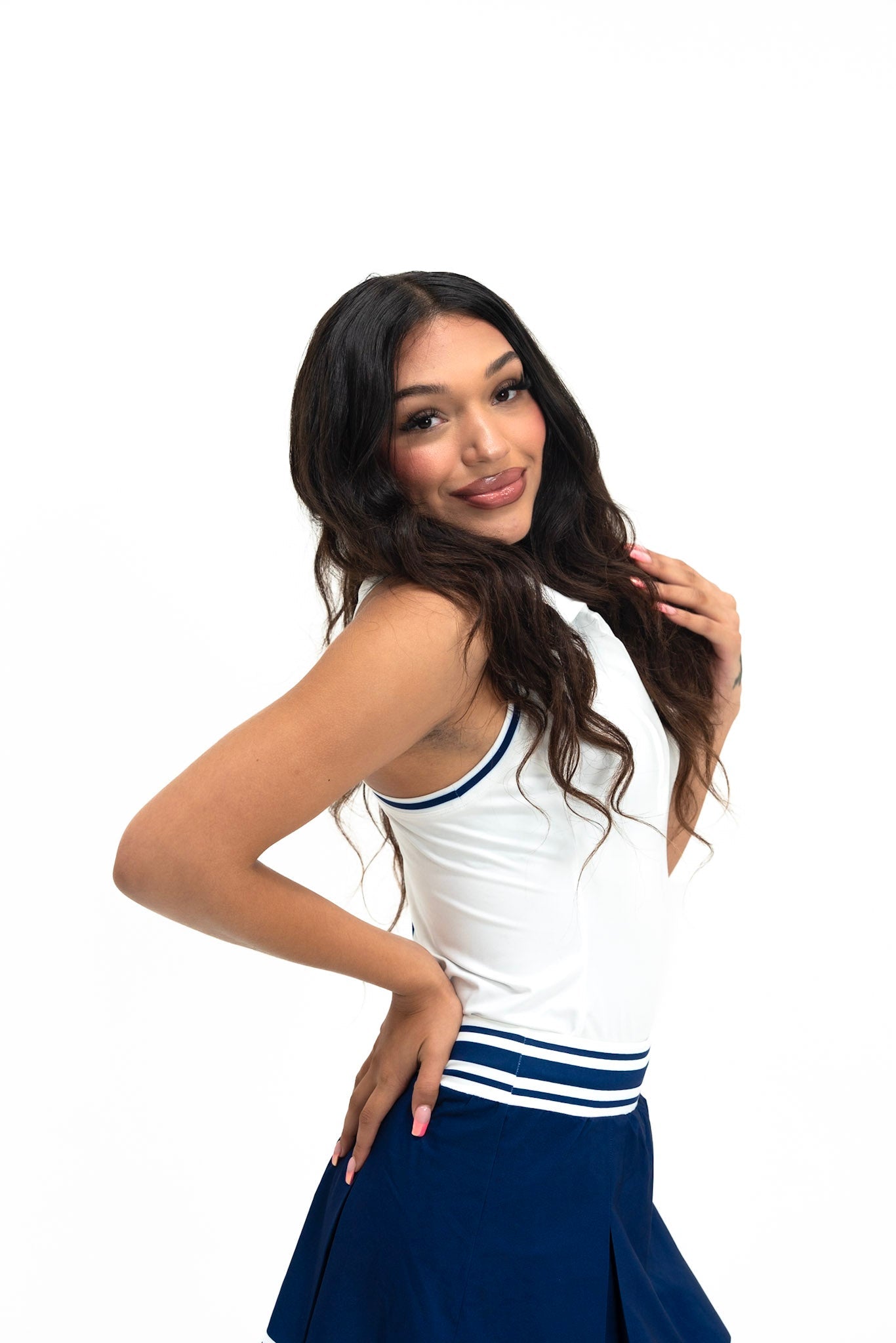 Champions Key Polo | White