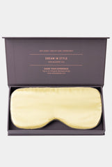 Silk Sleep Mask Panna Cotta