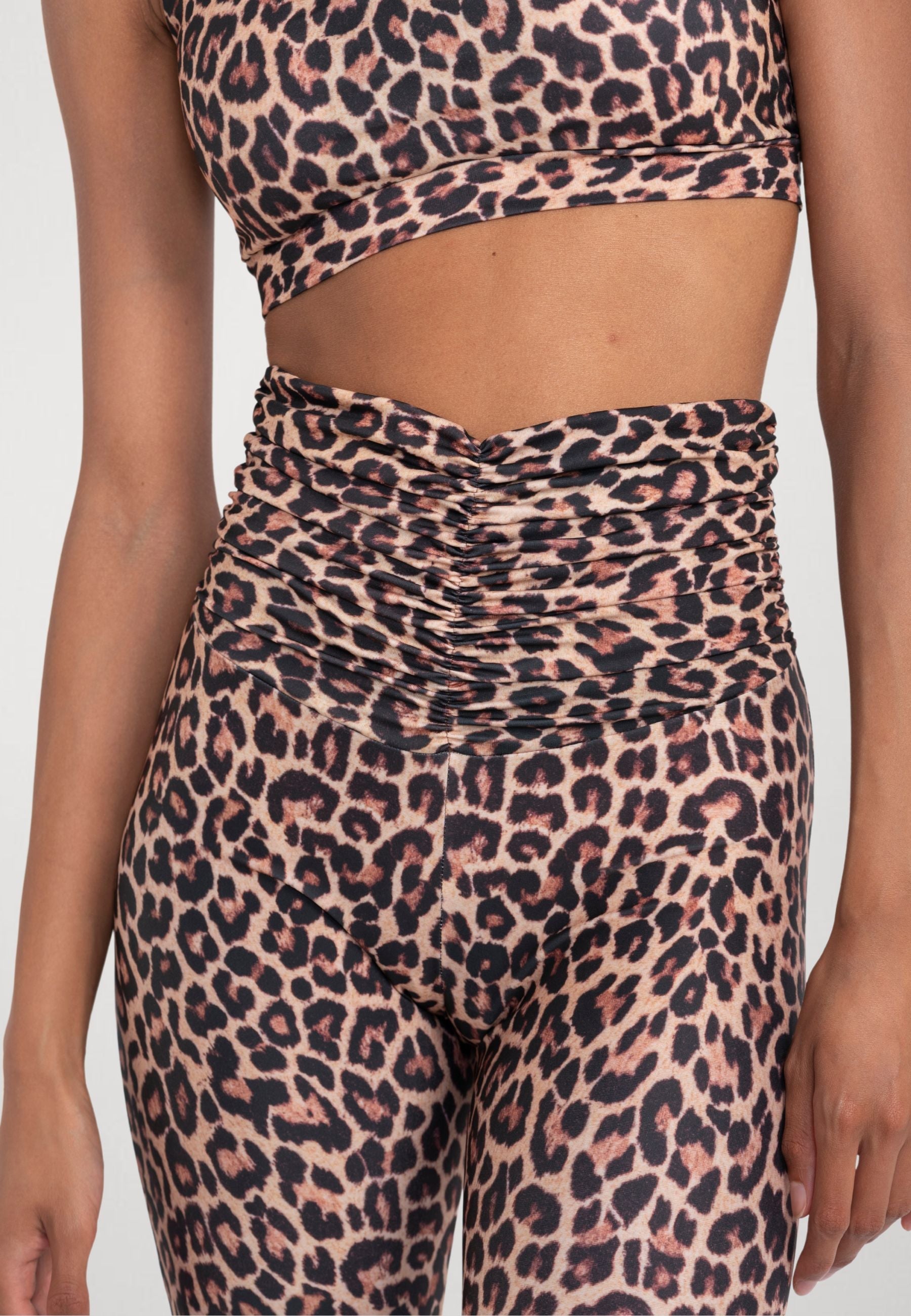 High-Waist Sculpt Leggins Animalier