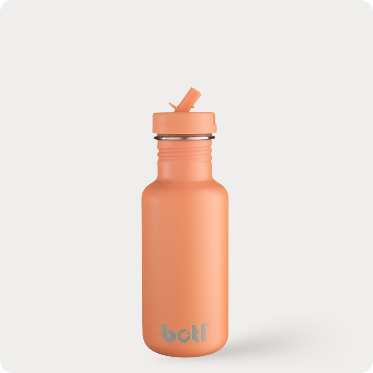 500ml Lightweight Stainless Steel - Not Insulated With Straw Cap | BOTL