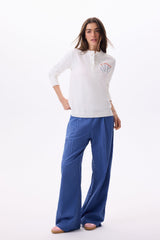 SoHo LOUNGE STRIPED PANTS - ROYAL BLUE