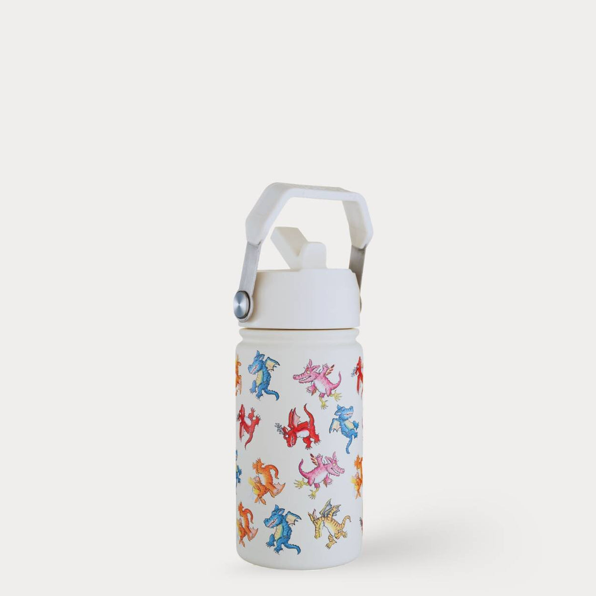 400ml Zog Stainless Steel Water Bottle Reusable & Leakproof | Cream | BOTL