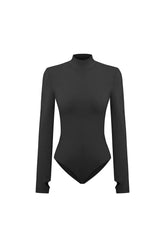 High Neck Bodysuit - Black