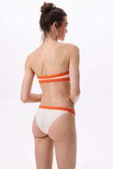 BAGUETTE BIKINI BOTTOM - PEARLED WHITE