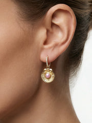 Sea Shell Pearl Earrings