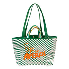 Oh La La Neon Summer Bag Pink Grey