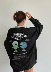 Eating Animals Is Weird Crewneck