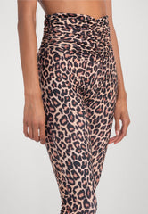 High-Waist Sculpt Leggins Animalier