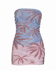 Sunset Sundae Palms Mini Dress