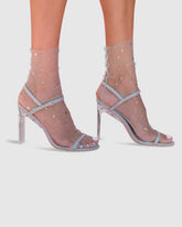 Twin Star Star and Moon Socks - 2 Pack Pink/Aqua