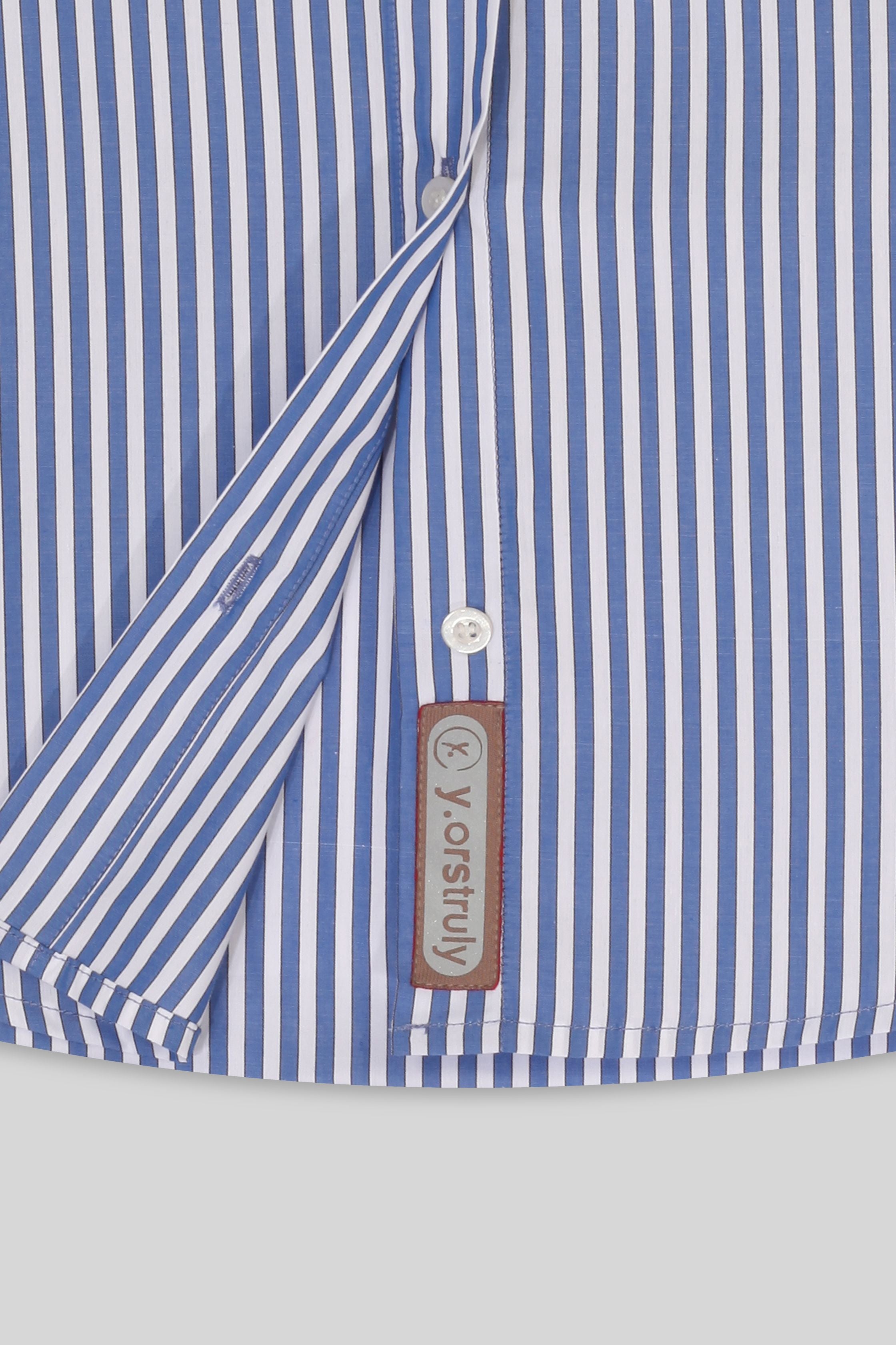 MINI SHIRT- POPLIN CROPPED SHIRT