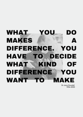 IN HONOR of JANE GOODALL