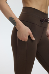 HOOK LEGGINGS - TRUFFLE