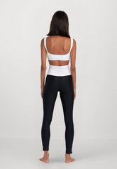 High-Waist Sculpt Leggins Black&White
