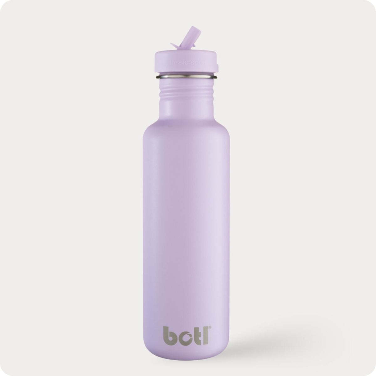 800ml Lightweight Stainless Steel - Non Insulated With Leakproof Straw Cap | BOTL