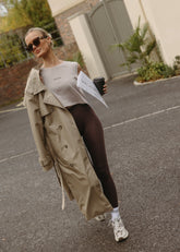 Truffle Cropped Vest