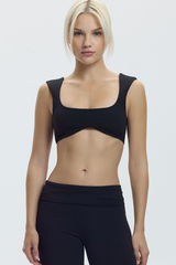 BARDOT BRALETTE – CHARCOAL