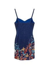 Disney | Oceanus Neptune Thin Strap Dress in Navy